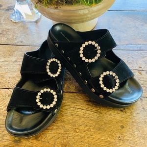 ISABEL MARANT Noddi Crystal Embellished Sandals